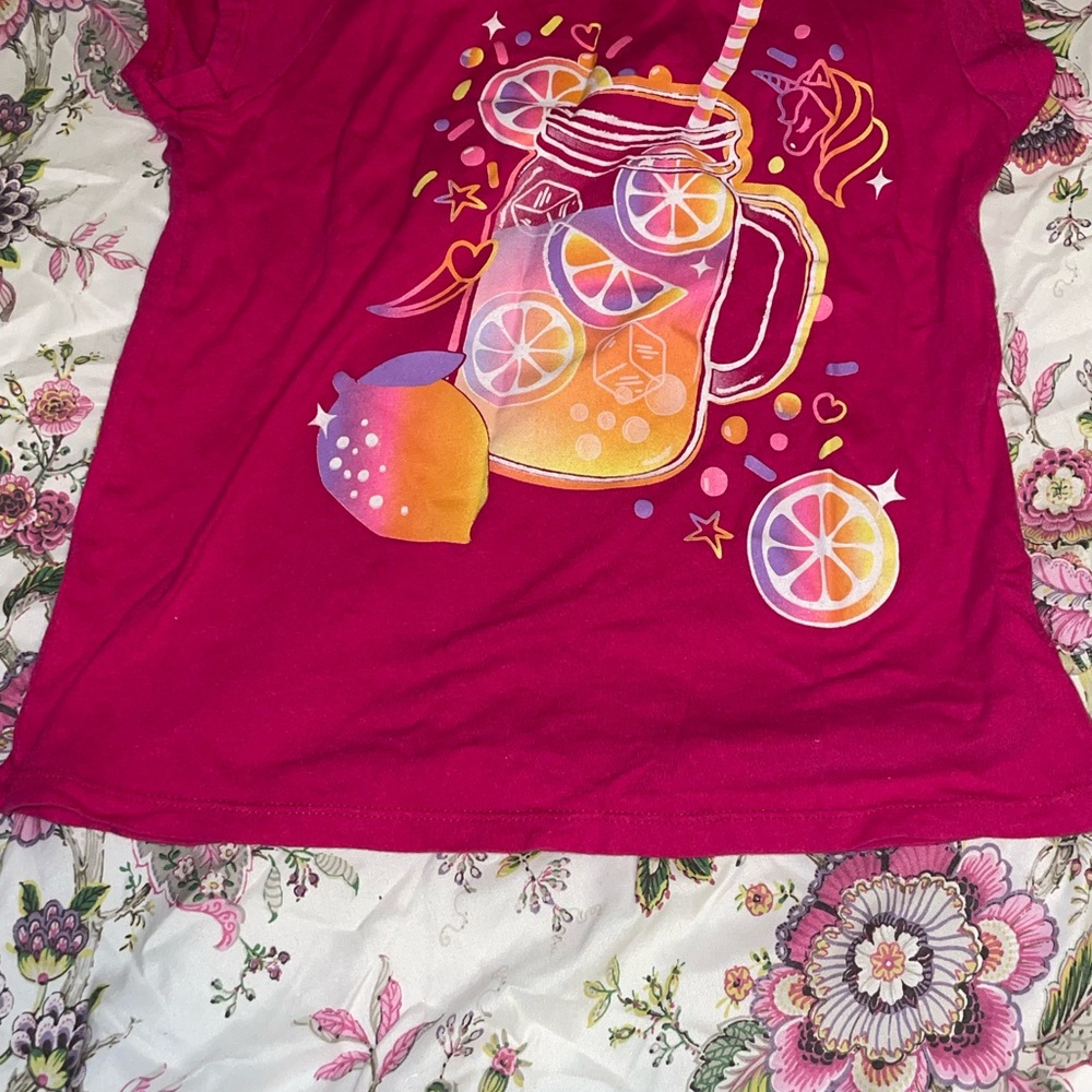 Kids Pink Graphic Tee